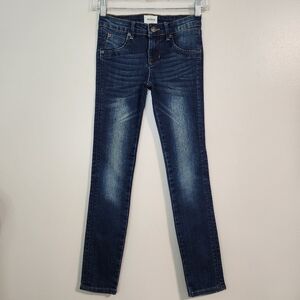 HUDSON Girls Skinny Fit Stretch Denim Jean, Medium Wash, Size 10 ~ EUC